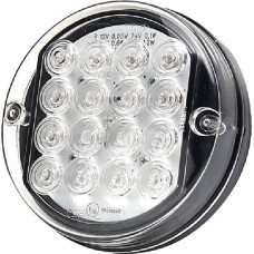 Kramp Daudzfunkcionāls aizmugurējais lukturis LED, apaļš, 12-24V, 115mm, LA40047