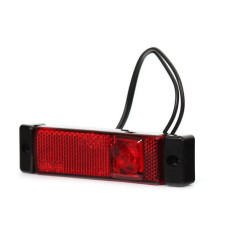 Kramp Marker light LED, rectangular, 12-24V, 130x32x20mm, LA30144