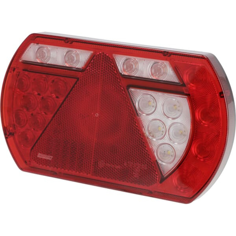 Kramp Multifunction rear RH light LED, SMART, 12V, 236x140x24.3mm, Bayonet 6-pin, L26060P6RH5SM