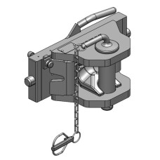 Scharmüller Clevis Types W330 S32 Cat. D2 (42 mm) m. Spielbegrenzer DFS 033306031A02