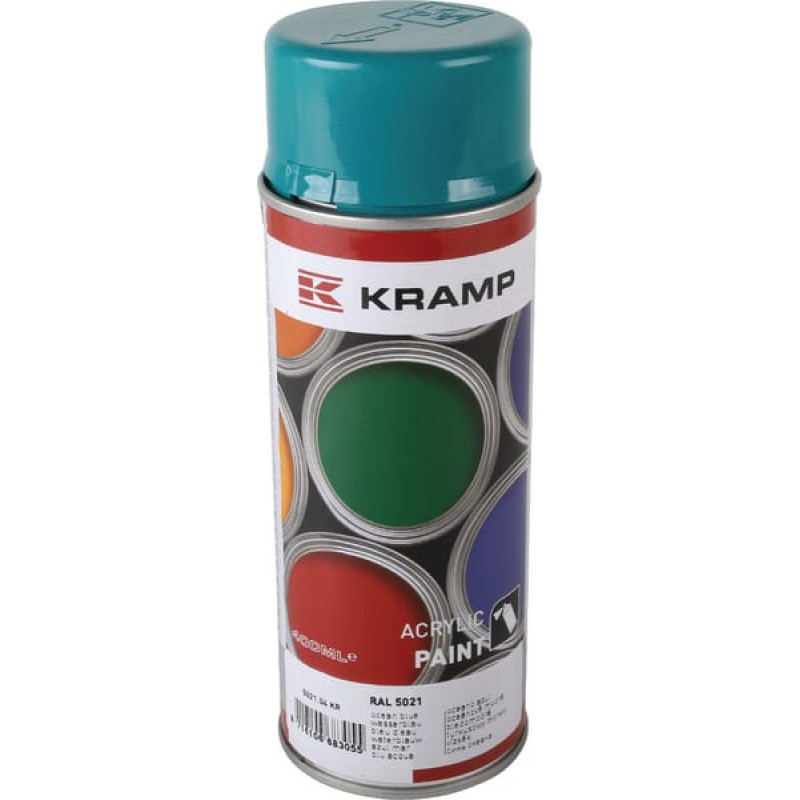 Kramp Krāsa RAL 5021 ūdens zila 400ml Smidzināšanas kanna 502104KR