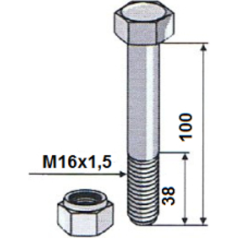 Granit Screws and nuts