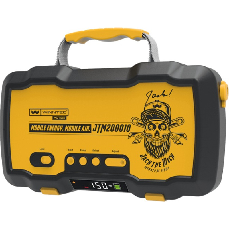 Winntec Kompresors/pastiprinātājs 1000A (maksimālā strāva 2000A), 12V, līdz 10 bāriem