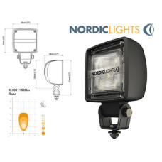 Nordic Lights LED work light Nordic Lights KL1001 - 1605-982101B