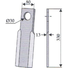 Granit Taisnais nazis 63-PRO-03 Procomas