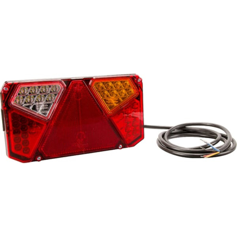 Kramp Multifunction rear RH light LED, rectangular, 12-24V, 242x134x36.5mm, LA40005