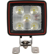 Kramp Darba gaismas LED, 67W, 5600lm, kvadrātveida, 10/30V, balts, Deutsch spraudnis, Wide flood, 20 LED, LA10410R