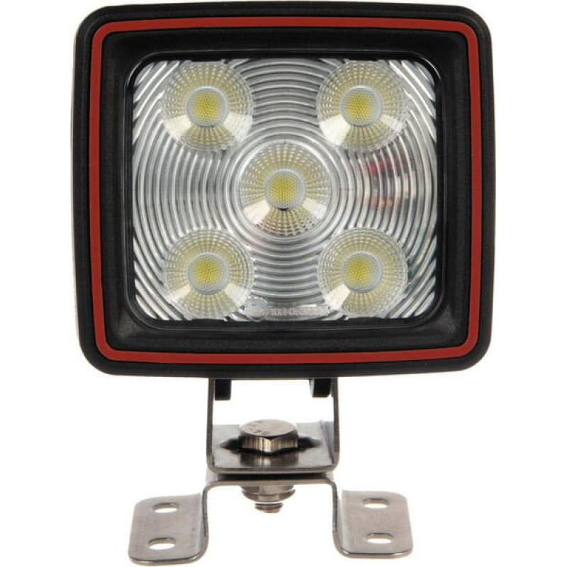 Kramp Darba gaismas LED, 67W, 5600lm, kvadrātveida, 10/30V, balts, Deutsch spraudnis, Wide flood, 20 LED, LA10410R