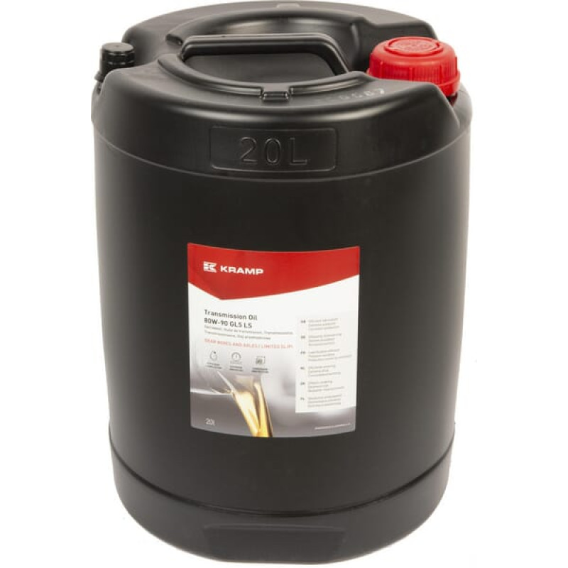 Kramp Transmisijas eļļa, 20l, minerāls, API GL-5, SAE 80W-90 LS līdz 20321020WEKR