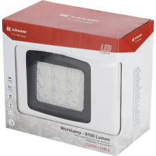 Kramp Darba gaismas LED, 90W, 8100lm, kvadrātveida, 10/30V, 150x124x135mm, plūdi, 9 LED, LA10083