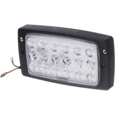 Kramp Darba gaismas LED, 27W, 3375lm, taisnstūrveida, 10-30V, balts, AMP spraudnis, Combo, 18 LED, LA80300