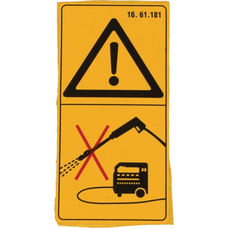 Walterscheid Warning sticker  1661181