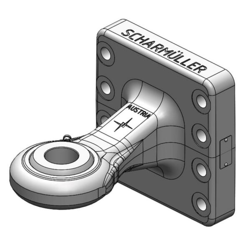 Scharmüller Towing Eye Cat. 4 51mm 180x205 ISO 21244  00650171A02