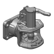 Scharmüller Clevis veidi 140x80 M16 K2 A11 (38mm) 05140302A02