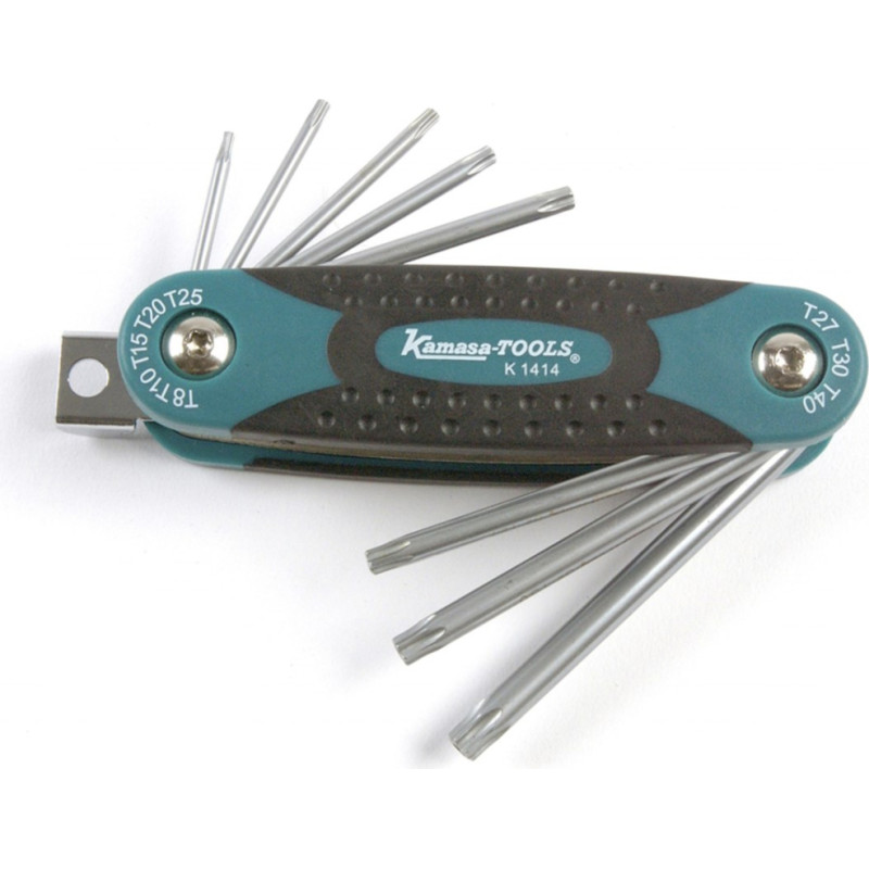 Kamasa Tools Nolokāms TORX® atslēgu komplekts T8-T40