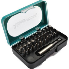 Kamasa Tools Uzgaļu komplekts ar turētāju, 31 gab. kastītē