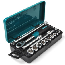 Kamasa Tools 1/4" muciņu komplekts ar sprūdratu, 16 gab. (K25004)