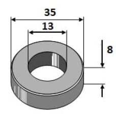 Granit Bushings and discs 63-FEI-19 Ferri
