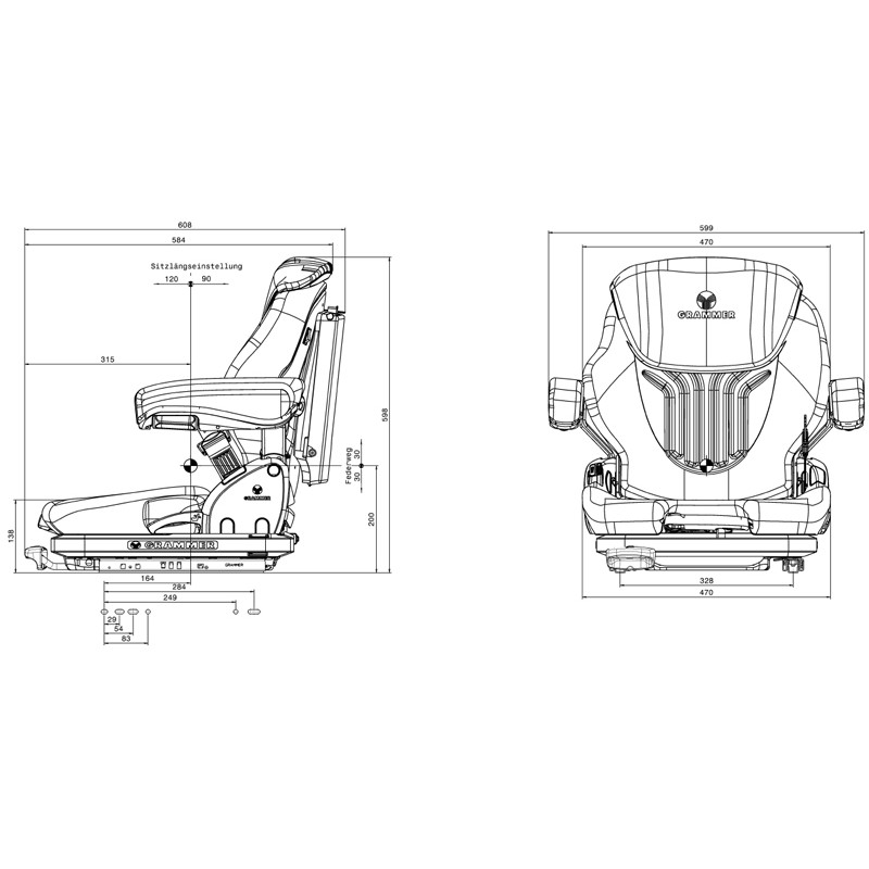 Grammer Seat Primo Professional M  G1212688