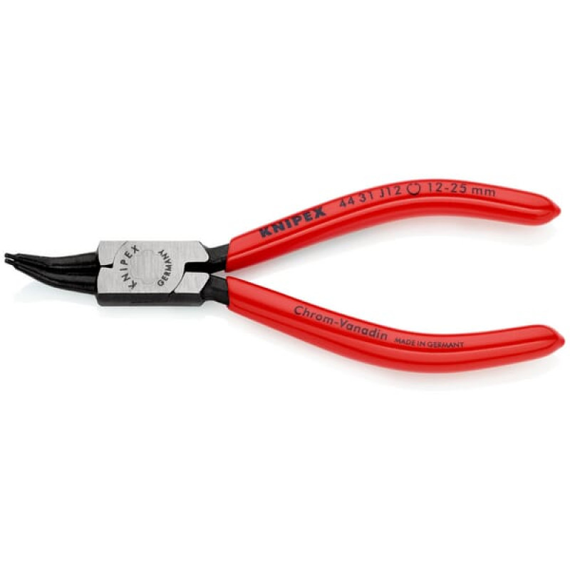 Knipex Sprostgredzenu sngas 12-25mm iekšēji saliekti 45° 4431J12