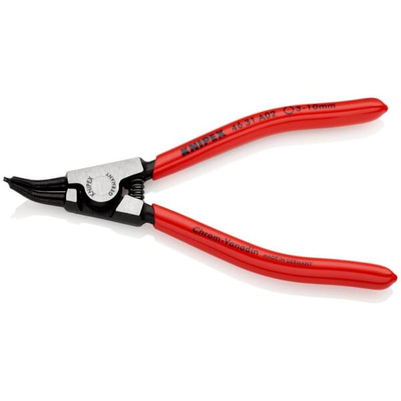 Knipex Sprostgredzenu sngas 3-10mm ārēji salieks 45° 4631A02