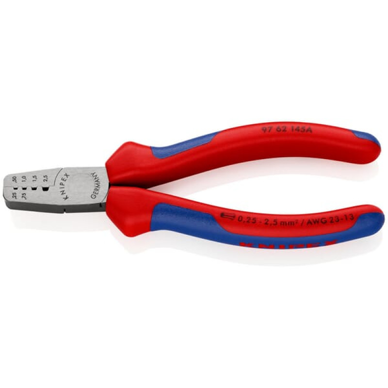 Knipex Gofrētās knaibles kabeļa galam 9762145A