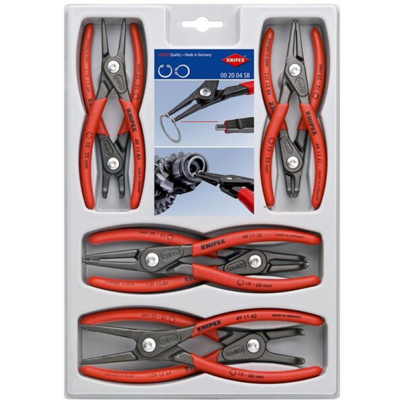 Knipex Knaibles komplekts 002004SB