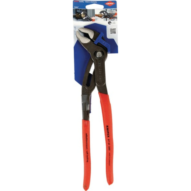 Knipex Pārbīdāmās stangas ar fiksāciju Cobra 8701300SB