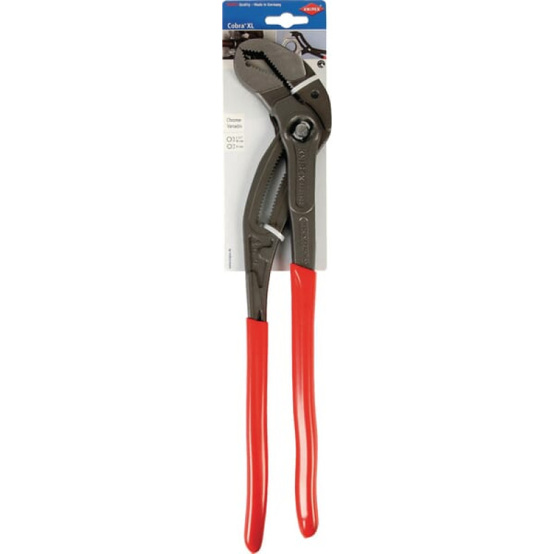 Knipex Pārbīdāmās stangas ar fiksāciju Cobra 8701400SB