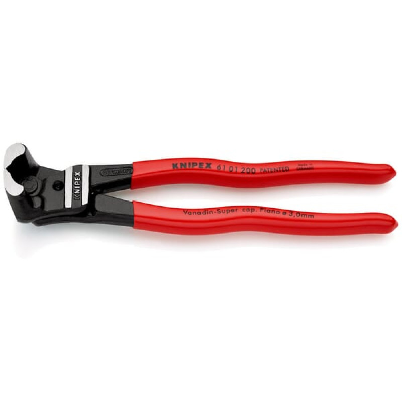 Knipex Skrūves gala griešanas knaibles 200mm 6101200