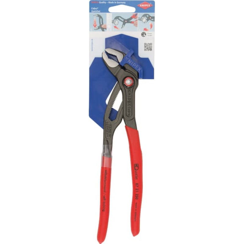 Knipex Cobra water pump pliers, 250mm  8721250SB