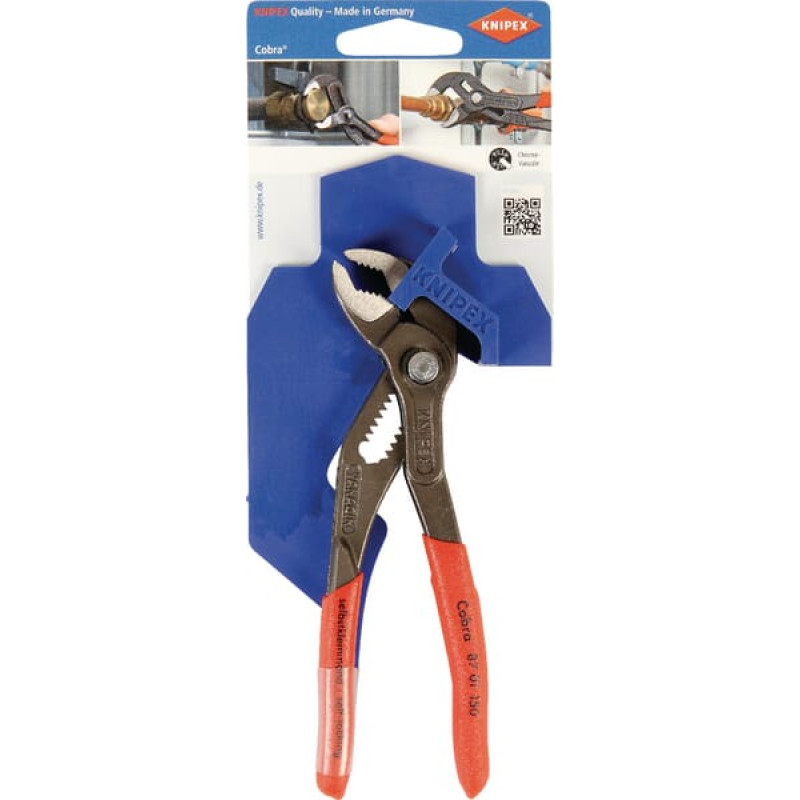 Knipex Pārbīdāmās stangas ar fiksāciju Cobra 8701150SB