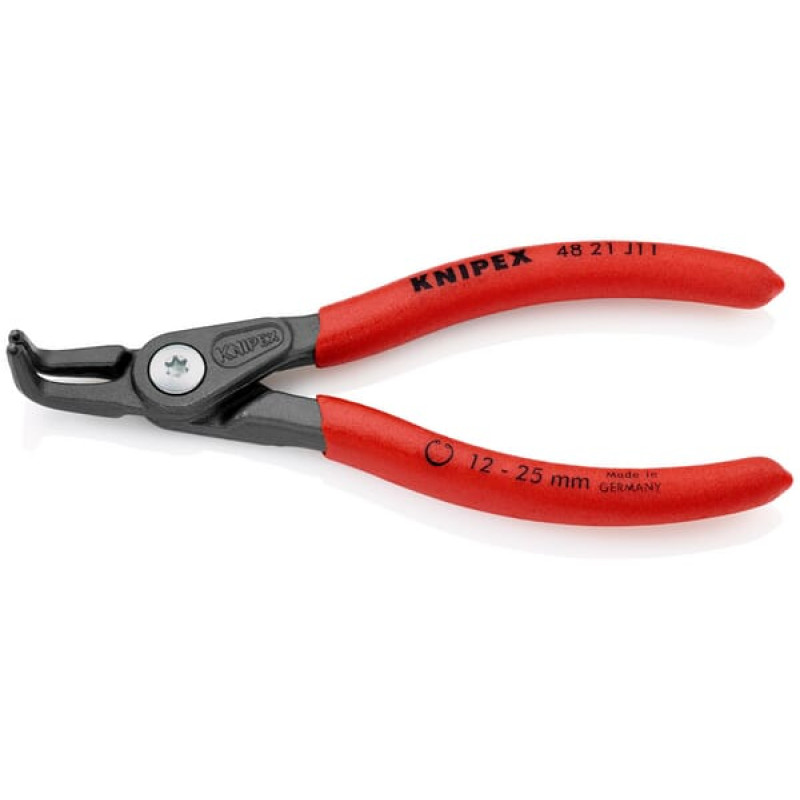 Knipex Circlip pliers  12-25mm bent 90°  4821J11