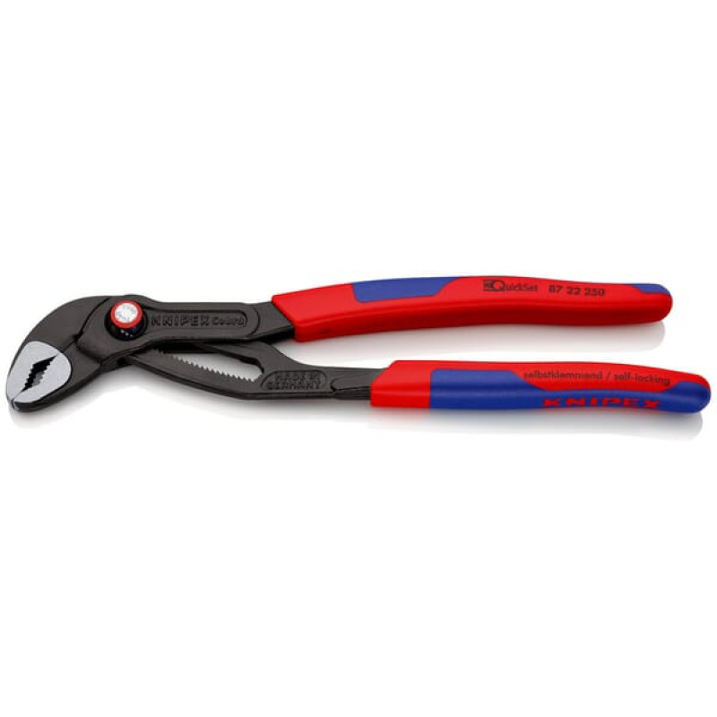 Knipex Pārliekamās stangas ar fiksāciju Cobra® Quick Set 8722250