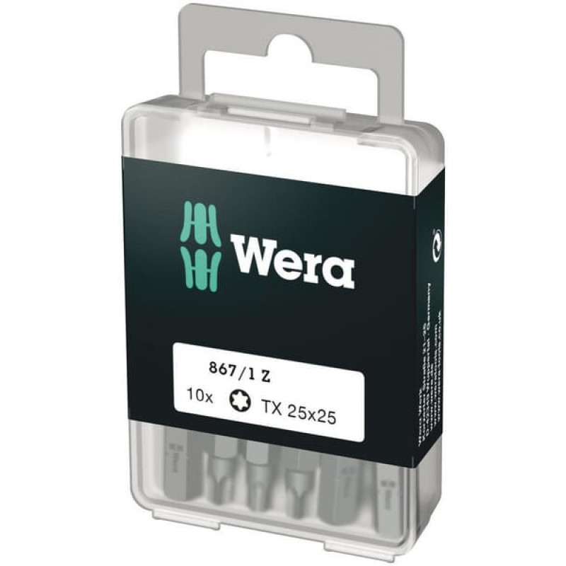 Wera Bits TX 25x25 (10 pieces)  SC8671ZTX25DIY