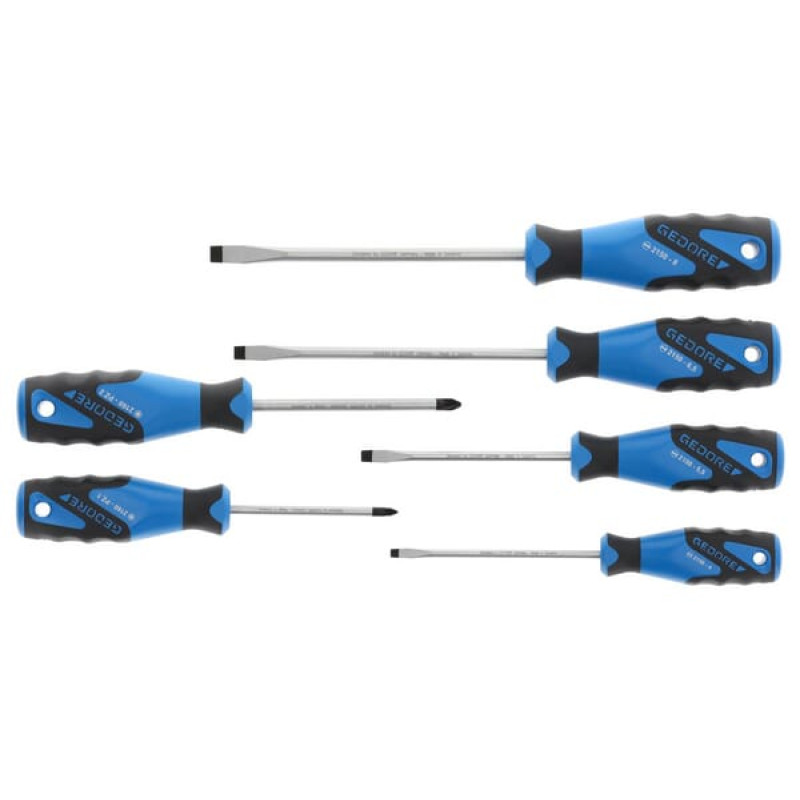 Gedore Screwdriver box set PZ 6 pcs  SC21502160PZ06