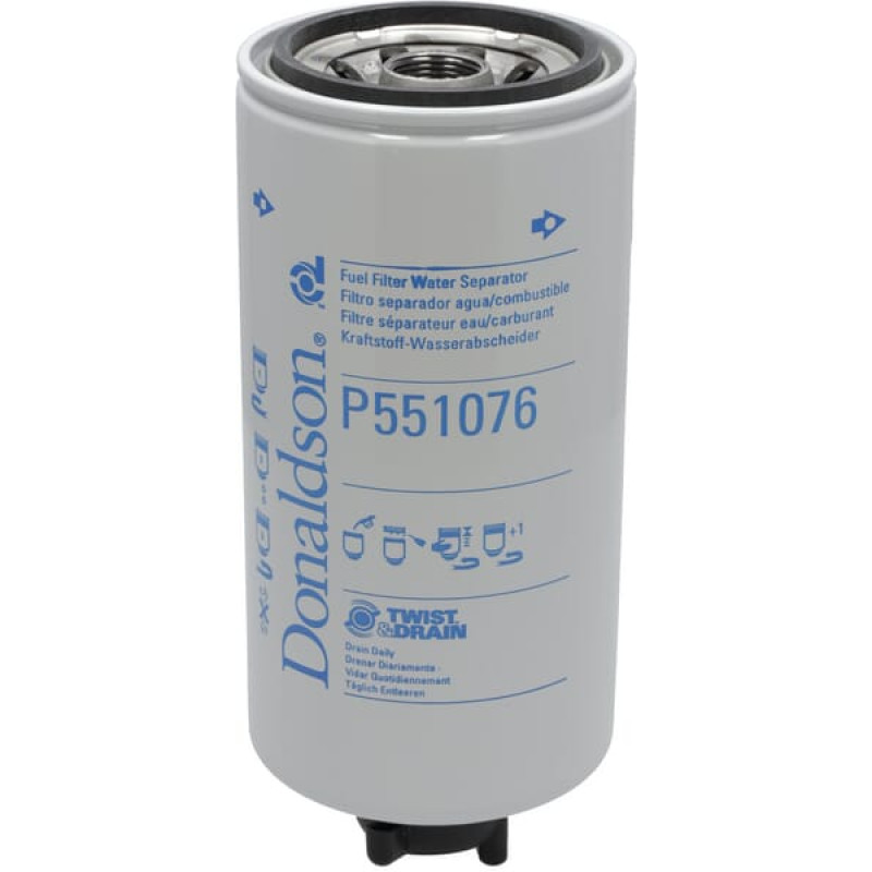 Donaldson Fuel water separator filter Spin on  P551076