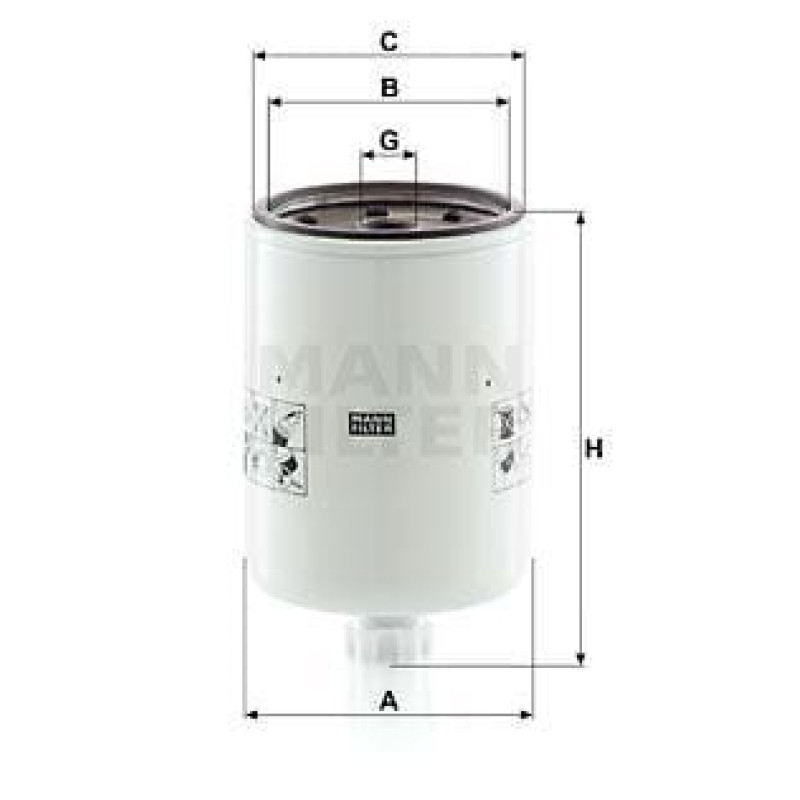 Mann-Filter Fuel filter  WK13003