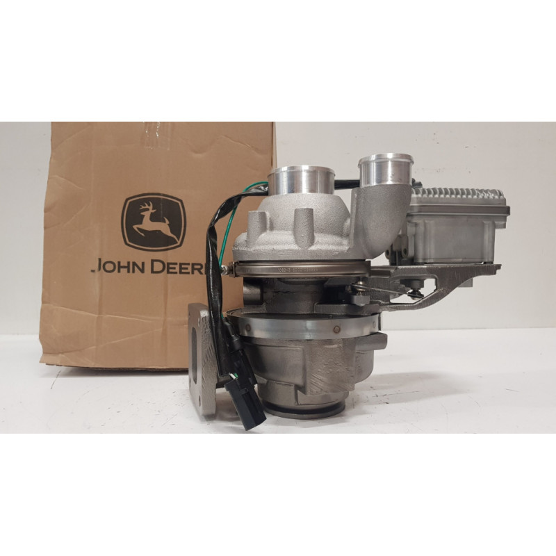 John-Deere Turbokompresors BorgWarner KKK Oryginal Reman 12639700143