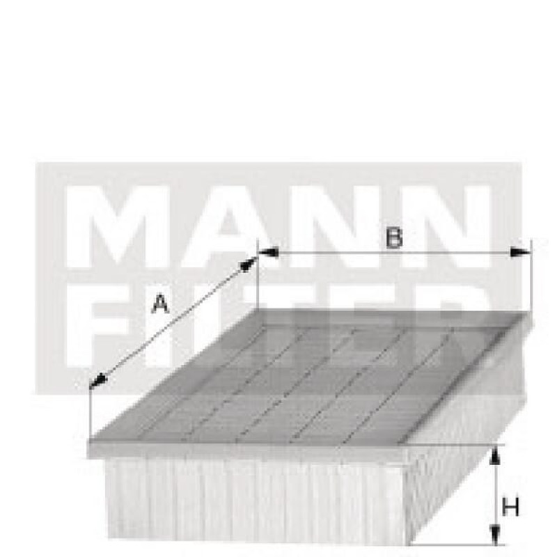 Mann-Filter Air filter element  C1618