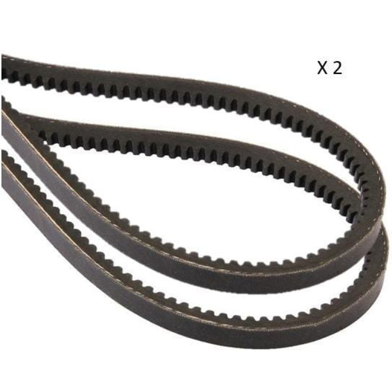 Massey Ferguson (Agco) V-belt set, 2 pcs  3780604M91