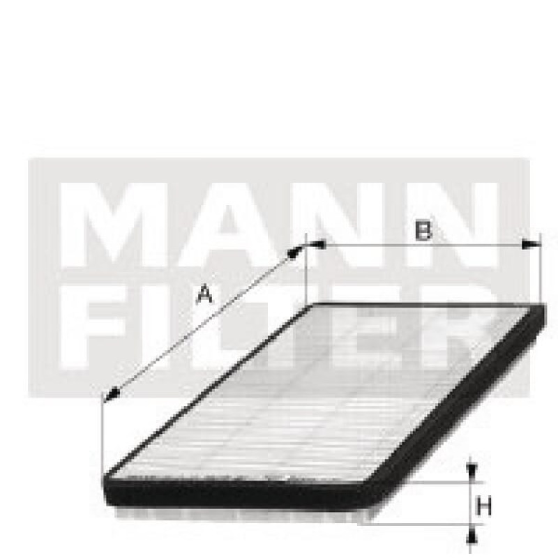 Mann-Filter Kabīnes gaisa filtrs  CU3454