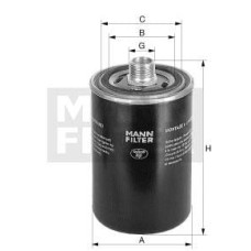 Mann-Filter Hydraulic filter  WD9404