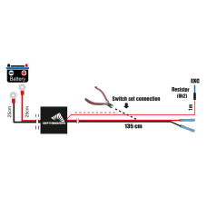 Optibeam PAPILDGAISMU SAVIENOJUMA KOMPLEKTS 12V 200W/24V 400W