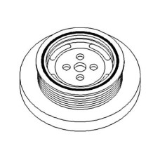 Vapormatic Crankshaft pulley  AV100487