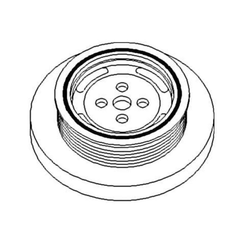 Vapormatic Crankshaft pulley  AV100487