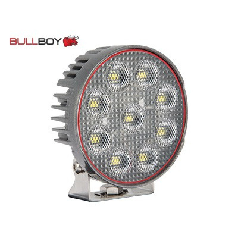 Bullboy DARBA GAISMEKLIS BULLBOY 9x 6W, 5700K, 8100lm, IP67/IP69K