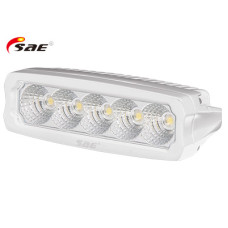 SAE DARBA GAISMEKLIS SAE 25W, 6000K, 2250lm, IP68, BALTS