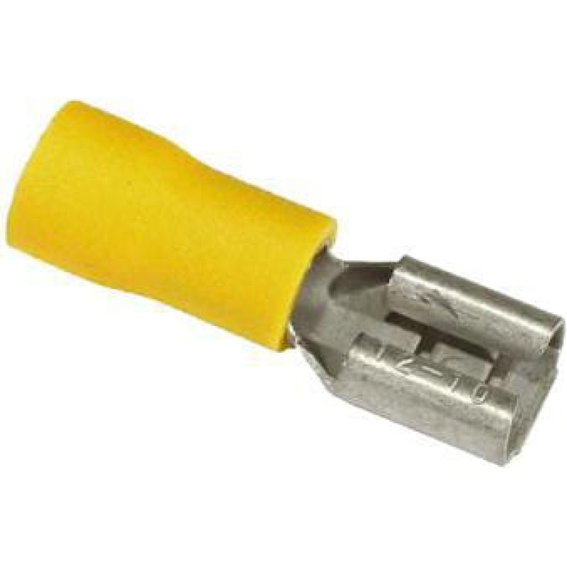 Vapormatic Terminal blade female, yellow, 4-6mm² 6.4mm (50x),   VLC2442