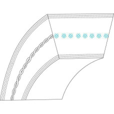 Honda Machinery Parts V-belt SbV-belt40  22431734013